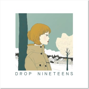 Drop Nineteens - Retro Style Fan Design Posters and Art